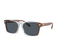 Coach Man Sunglass CR628 - Frame color: Pecan Blue Grey Gradient, Lens color: Blue Grey Solid