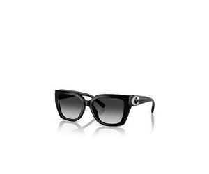 Coach Maxi Sculpted C Square Cat Eye Sunglasses Black