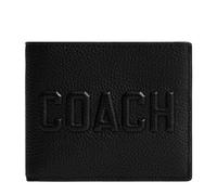 COACH Men's 3-in-1 Wallet Graphic, Black, One Size, 3-in-1 Wallet Graphic