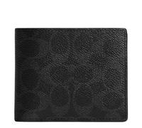 Coach Men's 3-in-1 Wallet in Signature Canvas, Black1