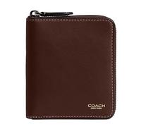 Coach Men's Zip Around Coin Wallet, MAPLE, One Size, Zip Around Coin Wallet