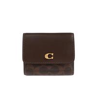Coach Mila logo pattern wallet - Brown One Size
