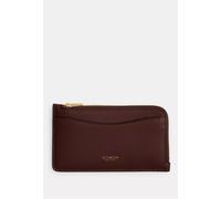 Coach New York Credit card case Leather 8 cm red