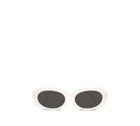 Coach oval-frame sunglasses - White 54