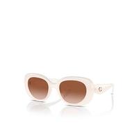 COACH Oval Sunglasses, White, Women White