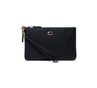 Coach Polished Pebble Small Leather Wristlet Purse