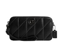 Coach Quilted Pillow Leather Kira Crossbody, Black
