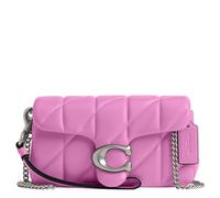 Coach Quilted Pillow Leather Tabby Wristlet with Chain, LH/Fuschia