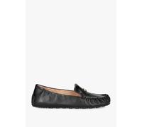 COACH Ronnie Black Leather Loafers Colour: Black Leather, Size: 8