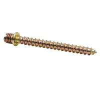 Coach screw - metallic lag screw 6x50 mm, box of 100 units, ideal for sturdy fixings in metal structures.