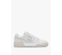 COACH Soho Optic White Leather Trainers Size: 5, Colour: White Leather