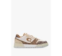 COACH Soho Signature Multi Trainers Size: 4, Colour: Multi Leather