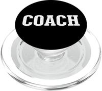 Coach Sports Team Leader Mentor Trainer Coaching Design PopSockets PopGrip for MagSafe