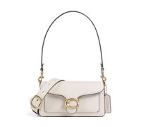 COACH Tabby 20 Chalk Leather Shoulder Bag Size: One Size, Colour: Came