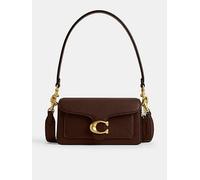 Coach Tabby 20 Refresh Polished Pebble Leather Shoulder Bag - Dark Brown Dark Brown