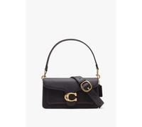 COACH Tabby 26 Black Leather Shoulder Bag Size: One Size, Colour: Blac