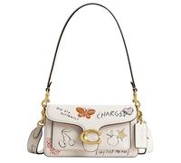 Coach Tabby Shoulder Bag 20 with Sketch Print, B4/Chalk Multi