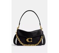 Coach Tabby Shoulder Bag Leather 26 cm black