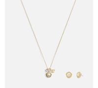 Coach Tearose Pearl Gold-Tone Jewellery Set