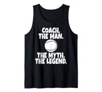 Coach The Man The Myth The Legend Tennis Tank Top