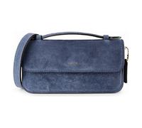 Coach Top Handbag Leather 21 cm blue