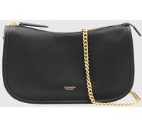 COACH Waverly Small Smooth Leather Shoulder Bag with a Chain Strap