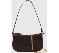 COACH Waverly Small Smooth Leather Shoulder Bag with a Chain Strap