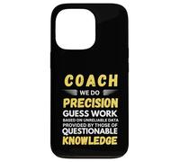 Coach We Do Precision Guess Work Case for iPhone 13 Pro