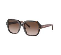 Coach Woman Sunglass C7989 - Frame color: Dark Tortoise, Lens color: Brown Gradient