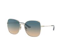 Coach Woman Sunglass C7997 - Frame color: Shiny Light Gold, Lens color: Blue Yellow Gradient