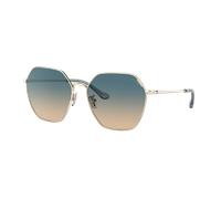 Coach Woman Sunglass C7998 - Frame color: Shiny Light Gold, Lens color: Blue Yellow Gradient