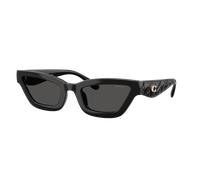 Coach Woman Sunglass CAD28 - Frame color: Black, Lens color: Grey Solid