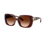 Coach Woman Sunglass CAD33 - Frame color: Milky Hazelnut, Lens color: Brown Gradient