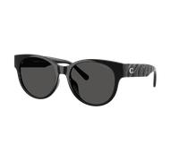 Coach Woman Sunglass CAE87 - Frame color: Black, Lens color: Grey Solid