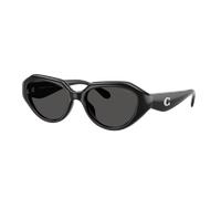 Coach Woman Sunglass CBY77 - Frame color: Black, Lens color: Grey Solid