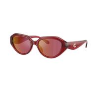 Coach Woman Sunglass CBY77 - Frame color: Milky Cherry, Lens color: Berry Flash