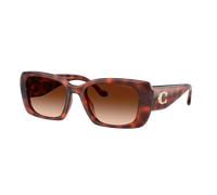 Coach Woman Sunglass CBY82 - Frame color: Caramel Tortoise, Lens color: Brown Gradient