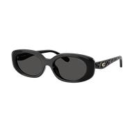 Coach Woman Sunglass CBY84 - Frame color: Black, Lens color: Grey Solid