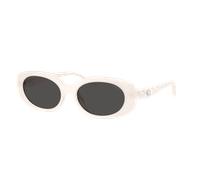 Coach Woman Sunglass CBY84 - Frame color: Milky Cloud, Lens color: Grey Solid
