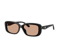 Coach Woman Sunglass CBY86 - Frame color: Black, Lens color: Dark Pink
