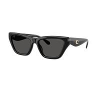 Coach Woman Sunglass CDP33 - Frame color: Black, Lens color: Grey Solid