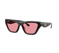 Coach Woman Sunglass CDP33 - Frame color: Black, Lens color: Pink Solid