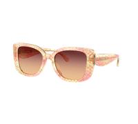 Coach Woman Sunglass CDP48 - Frame color: Peach, Lens color: Burgundy Peach