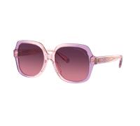 Coach Woman Sunglass CR614 - Frame color: Amethyst/Pink Gradient, Lens color: Burgundy Gradient Polar