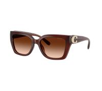 Coach Woman Sunglass CW195 - Frame color: Milky Hazelnut, Lens color: Brown Gradient