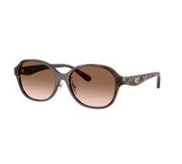 Coach Woman Sunglass HC8445D CBY85 - Frame color: Dark Tortoise, Lens color: Brown Gradient
