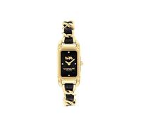 COACH Women Analog Quartz Watch with Leather Strap 14504281
