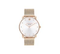 COACH Women Analog Quartz Watch with Stainless Steel Strap 14504209