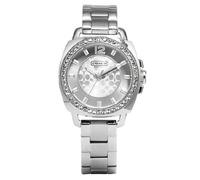 Coach Womens 14501699 Mini Boyfriend Silver Tone Bracelet Watch