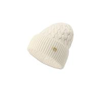 COACH Women's Cable Beanie Hat, Chalk, One Size